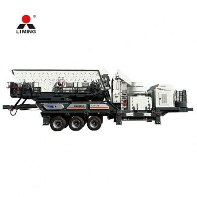 China High Efficiency Mobile Crusher Plant Mining Recycling Concrete Crushing Equipment For Sale for sale