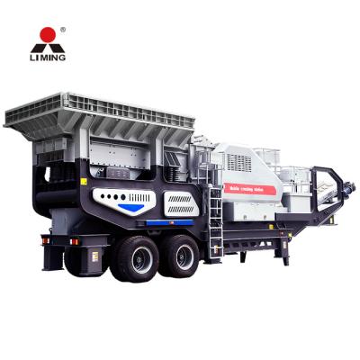 China Chinese Construction Portable Rock Crusher 500 tph Mobile Jaw Crusher for sale