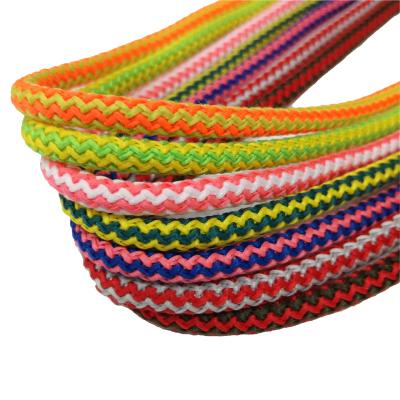 China Durable Polyester Knot Rope Rat-tail Nylon Chinese Satin Tie Bobby Tiny Bungee Rope à venda