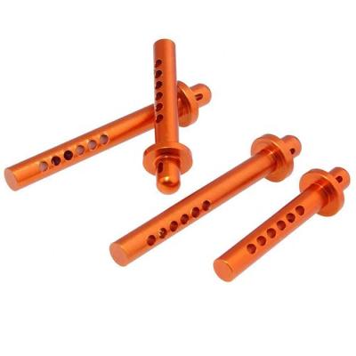 China CNC Machining Orange Alum Front or Rear Body Post for RC Car CNC Machining Orange Alum Front or Rear Body Post for RC Car for sale