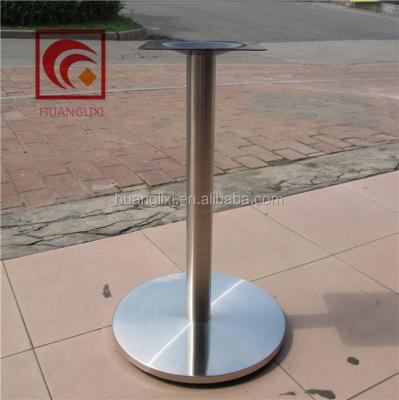 China Modern stainless steel table leg, stainless steel chassis, cafe room clubs legs for sale