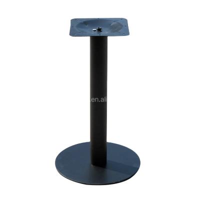 China Easy Installation Furniture Fittings Round Cast Iron Base Table Table Granite Leg Table Plated Steel Legs for sale