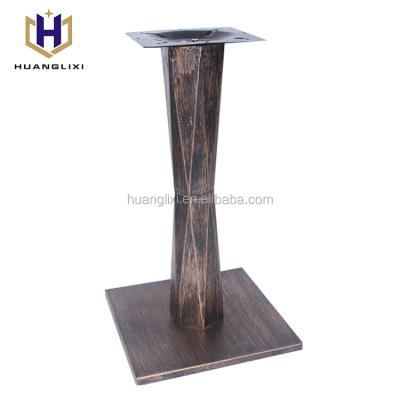 China Modern N6003 Customized Antique Restaurant Furniture Vintage Cast Iron Table Base for sale