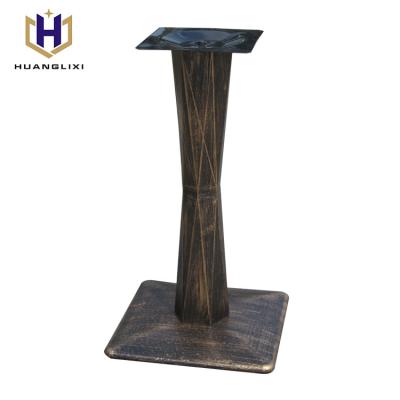 China Various Modern Factory Manufacture Antique Cast Iron Bar Table Base , Bar Vintage Table Legs for sale