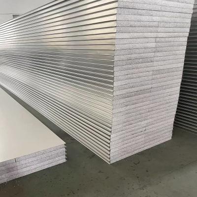 China Easy Installation Professional Factory Insulated Rock Sandwich Wall Panels Partition Panel Silicate Warehouse Wall Sandwich Panels For Walls for sale