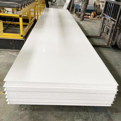 China Easy Installation Waterproof Outdoor Sandwich Panel Wall Panel Partition Panel Activity Room Warehouse EPS Foam Sandwich Panel for sale