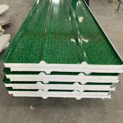 China Easy Installation Partition Panel Foam Hollow Insulated Exterior Sandwich Panels Polystyrene Roof Sandwich Panel Roof Sheet for sale