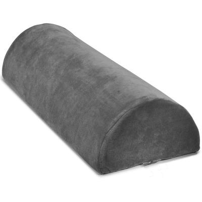 China Semicircle Memory Foam Pillow Neck Support Bed Pillow Bent Soft Folded Memory Foam Pillow for sale