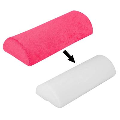 China Good Quality Workmanship Sponge Nail Nail Arm Rest Soft Nail Art Soft Sponge Pillow Nail Hand Pillow With Memory Foam for sale