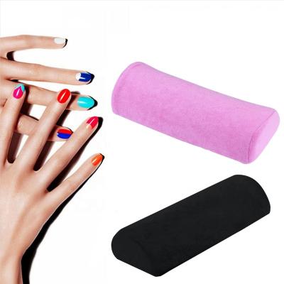 China Nail Art Soft Sponge Pillow Nail Hand Protection Hand Rest Cushion Nail Salon Hand Rest Cushion for sale