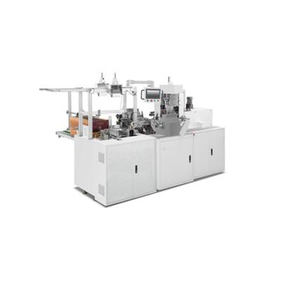 China Hotels Full Automatic High Gram Feeding Heavy Paper Bag Inline Hole Hand Rope Inserting Punch Machine Stringing For Paper Bags for sale