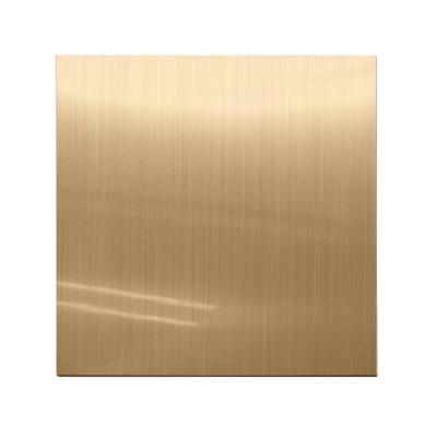 China Artistic Ceilings Made In China , Gold Brushed 304 Stainless Steel Ceiling for sale