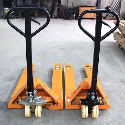 China Manual Pallet Truck 3 5 Ton Transpallet Manual Hydraulic Jack for sale