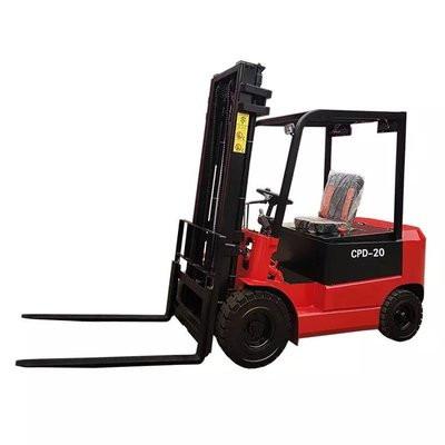 China Hotels lithium battery new 2ton 1t 2 Ton Full Electric Forklift for sale