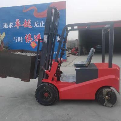 China Hotels Grand All Electric Four Wheel Drive 2.0t 2ton All-electric Manufacturer All Electric Forklift for sale