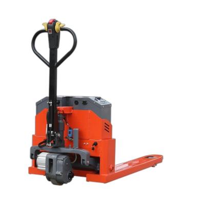 China High Efficiency EVERYLIFT Full Jack Capacity 3000kg Small Pedal Electric Pallet Truck for sale