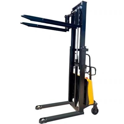 China Hotels Walkie Electric Price Pallet Stacker Forklift for sale