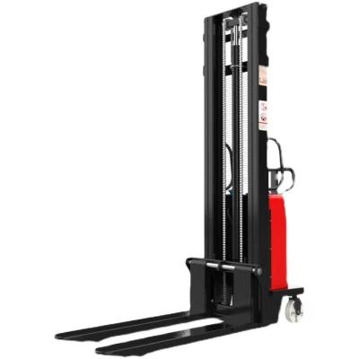 China Hotels 1500kg Cylinder 1.5 Ton Lifter Electric Stacker Pallet for sale