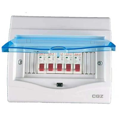 China PC deep suction metal mcb 1-2-40way circuit breaker box plastic distribution box for sale