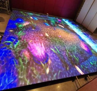 China Concert Light Up Led Dance Floors Panels Novastar 14bits 264V for sale