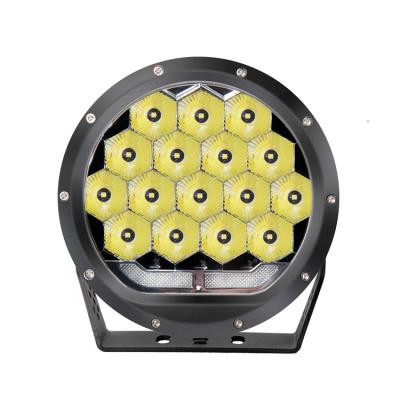 China New Aluminum Housing Emark 96W 185W 225W 100 Watt Super Bright 4x4 Driving Spot Light Die-cast Combo Beam Off Road 7inch Round Car Led Driving Light for sale