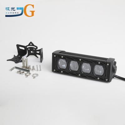 China S10 series 7.5inch 40w mini diecast aluminum housing auto led light bar for sale