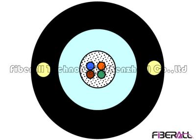 China Non Metallic Outdoor Optical Fiber Cable With FRP Strength Member 12 Cores for sale