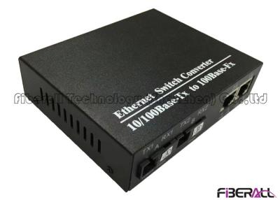 China Cascading 10/100Base-Tx Bi-Di Fiber Media Converter Fiber Ethernet Switch Converter for sale