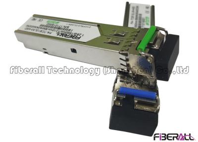 China FA-TCS12L53-40D, bidirektionale Faser-Optiktransceiver-einzelne Faser LC 1550Tx/1330Rx 40KM 1.25G SFP zu verkaufen