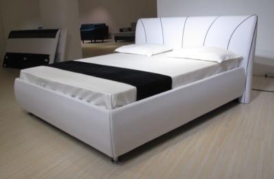 China modern simple leather bed K10 for sale