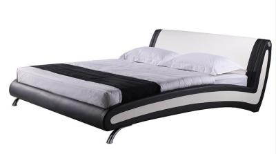 China Low price home furniture modern simple leather bed SA50 for sale