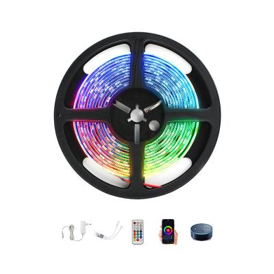 China Custom Smartphone Garden Controls Ip65 Ip67 Waterproof Car 30w RGB Blue Free High Voltage Led Strip Light for sale