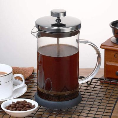 China French Direct Viable High Quality Tea Juice Foam Milk Coffee Press Factory Portable Glass Make Coffee Customizable for sale