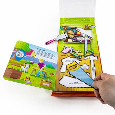 China paper & Cardboard Product Hot Selling Spot Custom Kids UV Puzzle Games Tools Peg Puzzles for sale