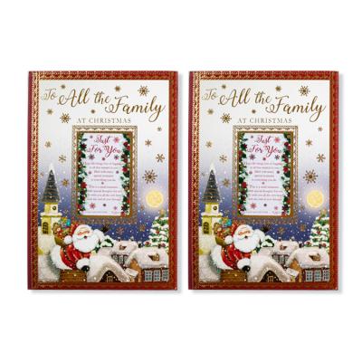 China Europe Popular Outstanding Quality Greeting Sound Card Packaging Greeting Card For Christmas for sale