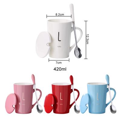 China Viable Personalized Ceramic Mug Maker Home Restaurant 300ml 400ml Iced Ceramic Mug Coffee Mug for sale