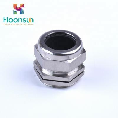 China Use for marine electical brass braided or unarmoured cable fittings pg9 cable gland wire type longer stainless ip68 connectors cable glands for sale