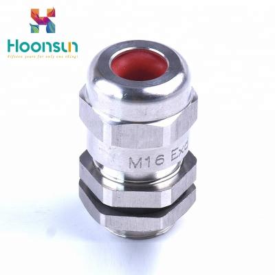 China High Quality Nickel Plated Brass Single Shielded Cable Gland Shielded Price for sale