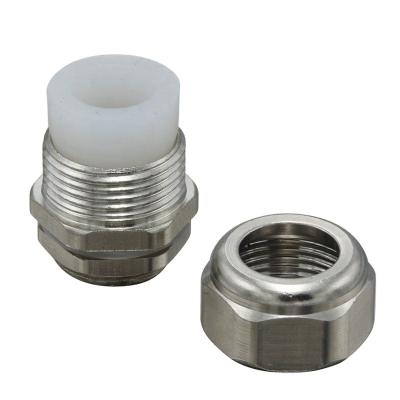 China IP68 Waterproof Brass Cable Gland Reinforced Type Metal Cable Gland for sale