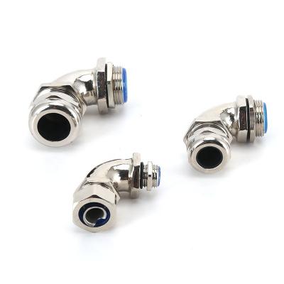 China Brass Or SS 90 Degree Elbow Page Cable Gland Waterproof Metal for sale