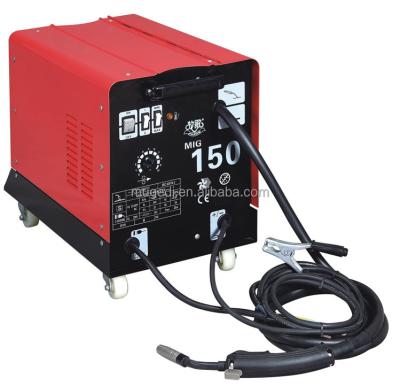 China MIG150 Hotels CO2 Inverter Welder Welding Machine Wire Driver Motor Price Single Phase Torch for sale