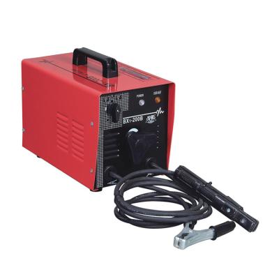 China Hotels Professional Portable Welder Machine 10KVA Rate Input Capacity AC Inverter Welder for sale