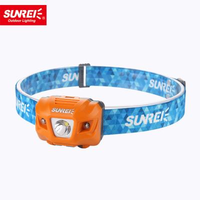 China SUNREI Camping Ultra-light Sports Head Light with Extreme Bright Mode for sale