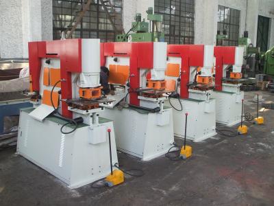 China Hydraulic Iron Worker Q35y-20 Angle Steel Round Square Oval Hole Punching for sale