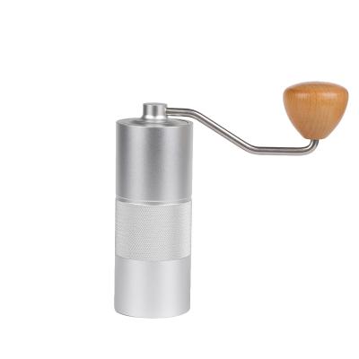 China Stainless Steel Coffee Bean Grinder Conical Burr Hand Crank Grinder Viable Hot Selling Manual Coffee Grinder for sale