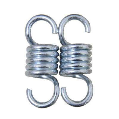 China 770 Lbs Modern Weigh Double Hook Springs For Hanging Outdoor Porch Swing Swings Hook 2pcs Swing Accessories Galvanized Spring for sale