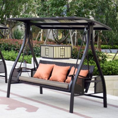 China Modern High Quality Rattan Swing Chair Outdoor Patio Swing Sets for sale