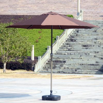 China Modern Outdoor Patio Umbrella Yard Garden Umbrella Leisure Parasol Center Column Umbrella for sale