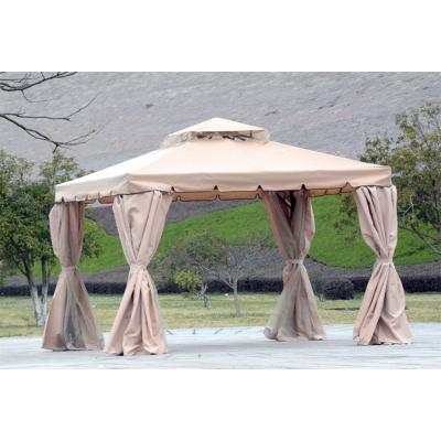 China Large Modern Outdoor Metal Patio Garden Gazebo Waterproof Pergola Canopy Gazebo for sale