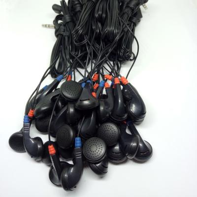 China Classic In-Ear Blue And Red Big Disposable Bus Earphone Bulk Buy From China for sale